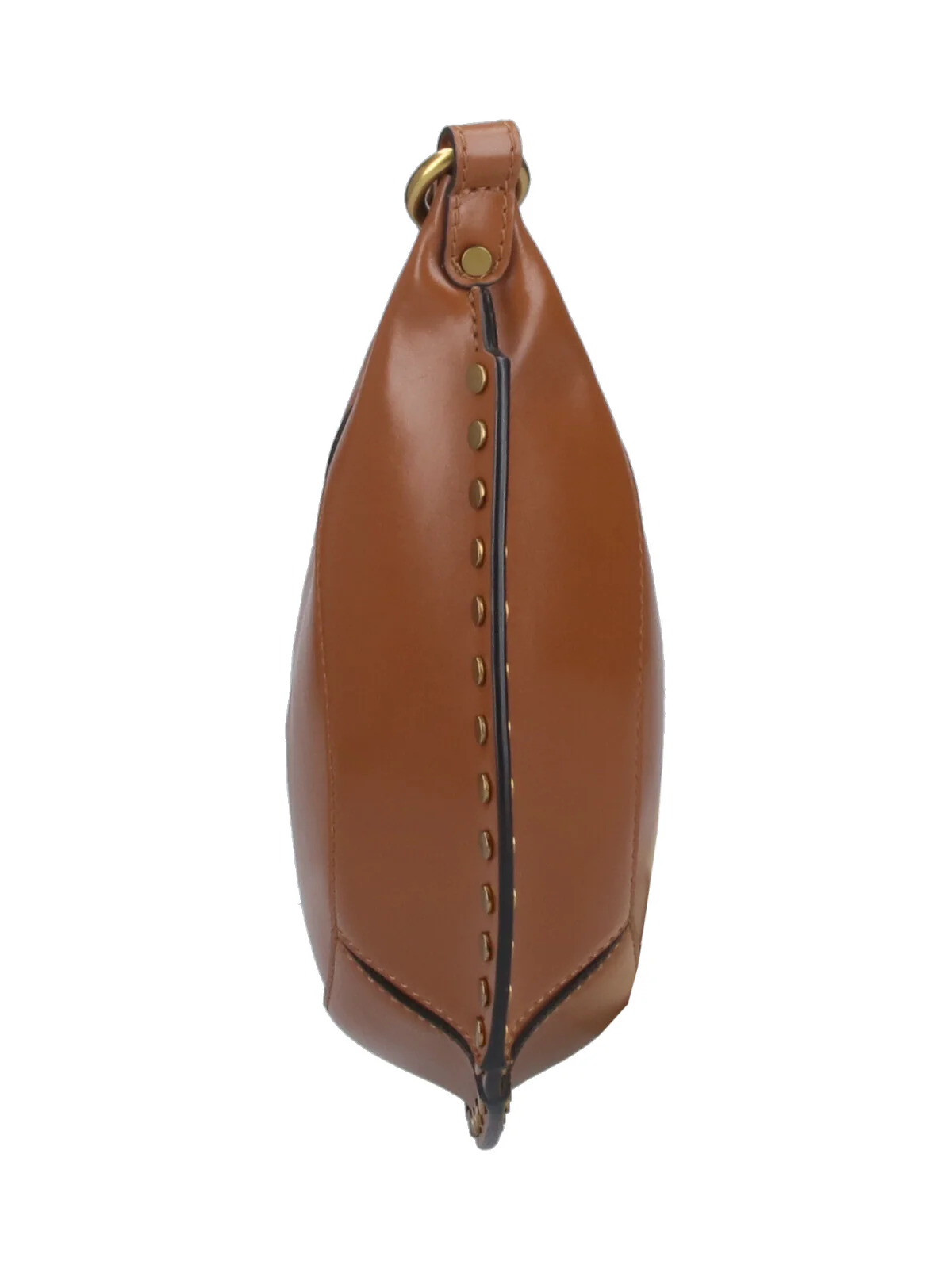 Brown Naoko Leather Shoulder Bag - Image 5