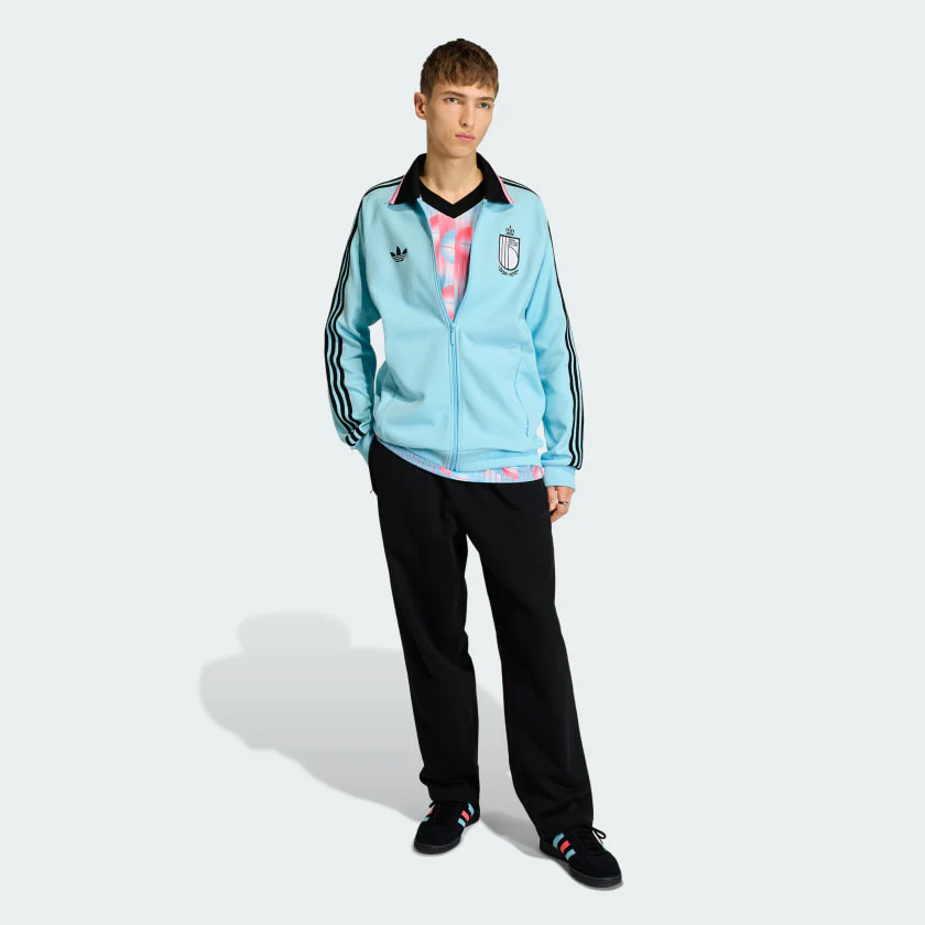 Men's adidas Belgium Away Anthem Jacket - Image 3