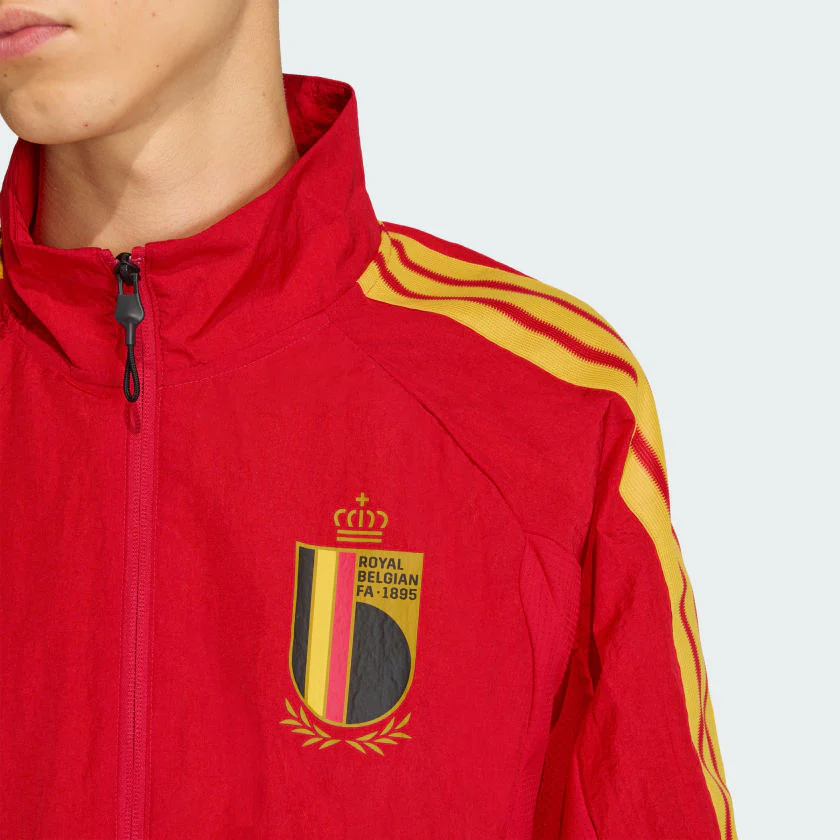 Men's adidas Belgium Home Anthem Jacket - Image 5
