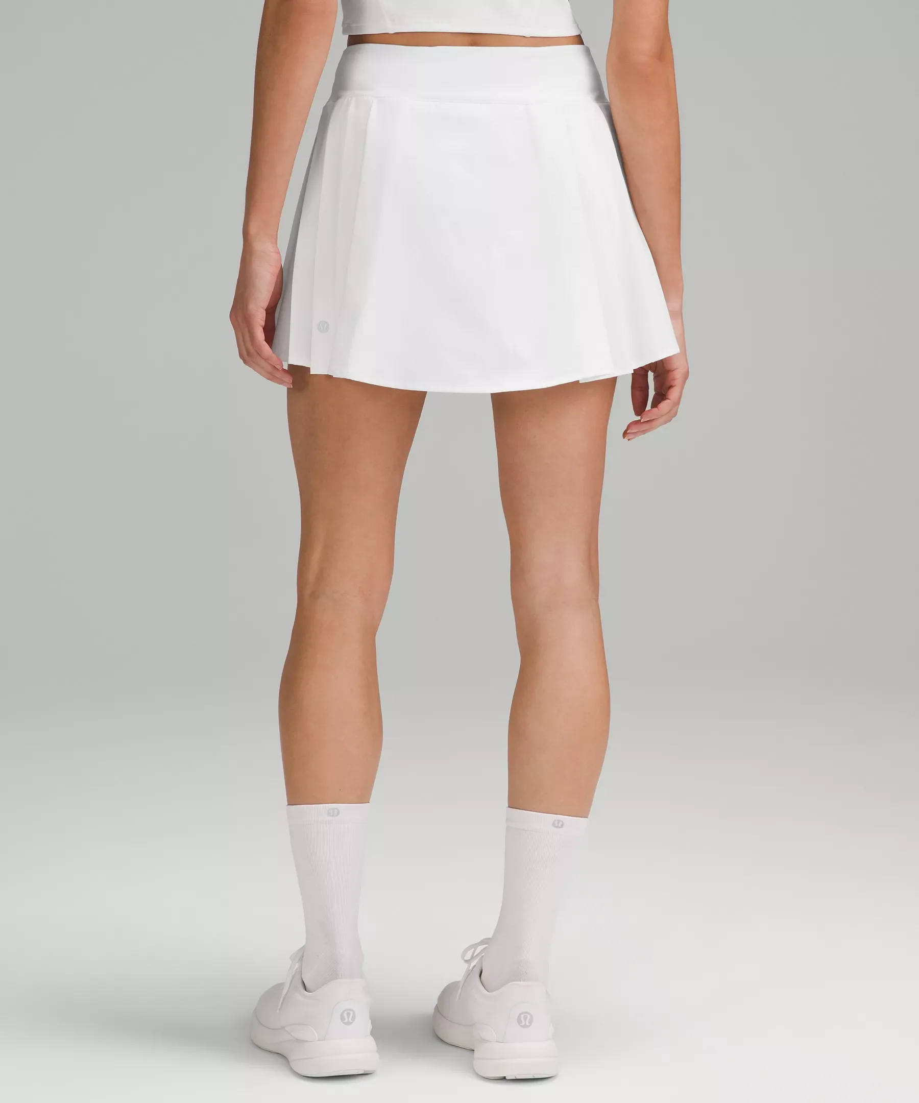 Side-Pleat High-Rise Tennis Skirt - Image 3
