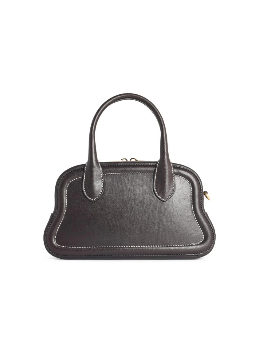 Unda' Ebony Garnet Leather Bag - Image 3